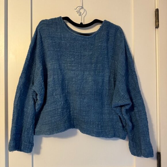 Jamie + The Jones Naturally Dyed Mid-Weight T Sweater Boxy - Picture 1 of 7